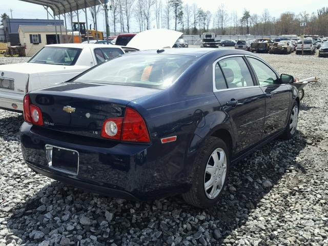 1G1ZG57B09F160860 - 2009 CHEVROLET MALIBU LS 蓝色 照片 4