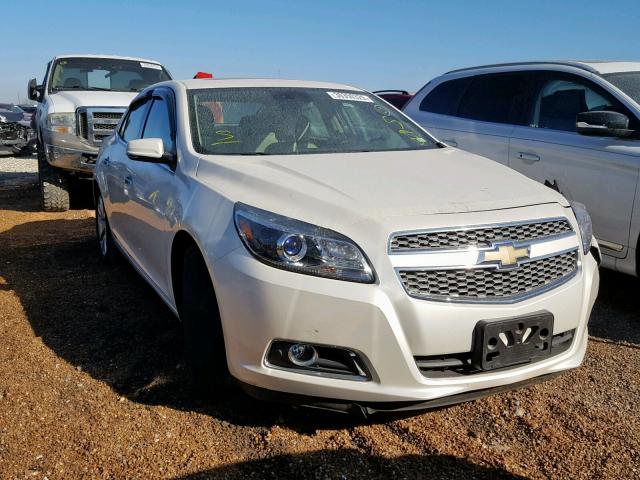 1G11H5SA8DF233720 - 2013 CHEVROLET MALIBU LTZ WHITE photo 1