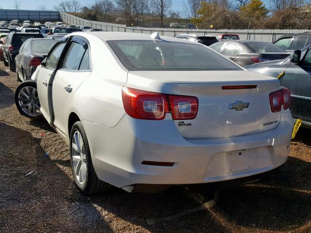 1G11H5SA8DF233720 - 2013 CHEVROLET MALIBU LTZ WHITE photo 3