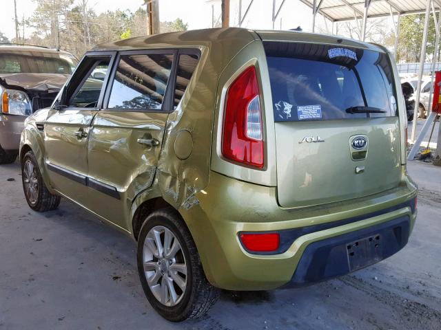 KNDJT2A69C7382079 - 2012 KIA SOUL + GREEN photo 3