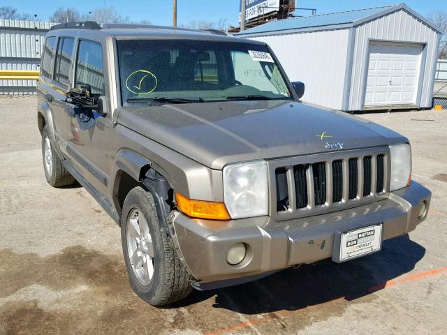 1J8HG48N26C156031 - 2006 JEEP COMMANDER 棕色 照片 1