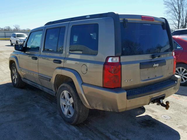 1J8HG48N26C156031 - 2006 JEEP COMMANDER 棕色 照片 3