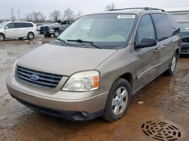 2FMZA51656BA12961 - 2006 FORD FREESTAR S BROWN photo 2