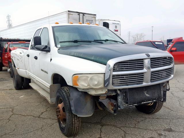 3D7MU48C94G134766 - 2004 DODGE RAM 3500 S WHITE photo 1