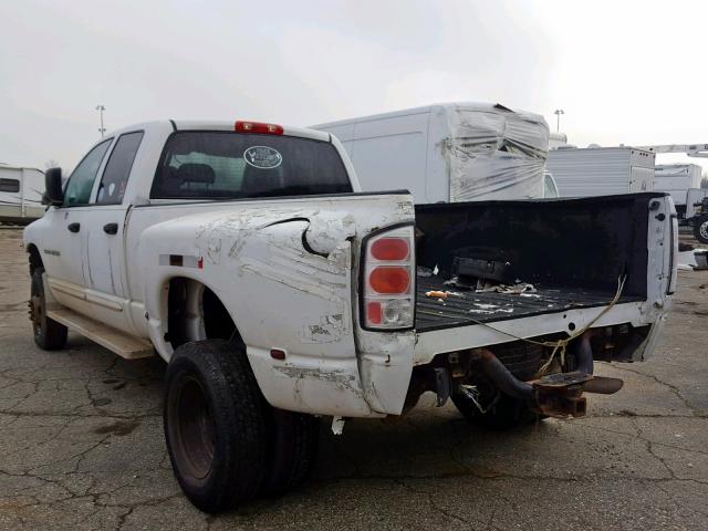 3D7MU48C94G134766 - 2004 DODGE RAM 3500 S WHITE photo 3