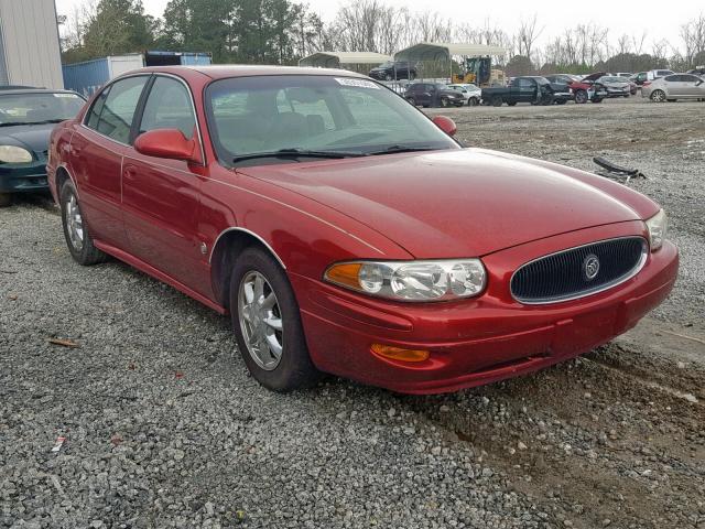 1G4HR54K63U215506 - 2003 BUICK LESABRE LI RED photo 1