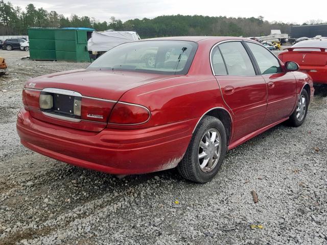 1G4HR54K63U215506 - 2003 BUICK LESABRE LI RED photo 4