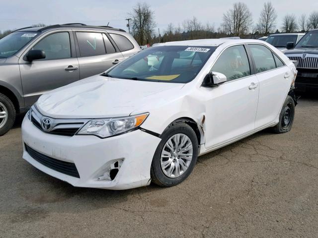 4T4BF1FK1ER377864 - 2014 TOYOTA CAMRY L 白色 照片 2