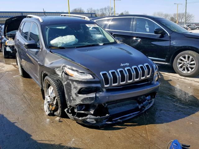 1C4PJMDS7FW634152 - 2015 JEEP CHEROKEE L CHARCOAL photo 1