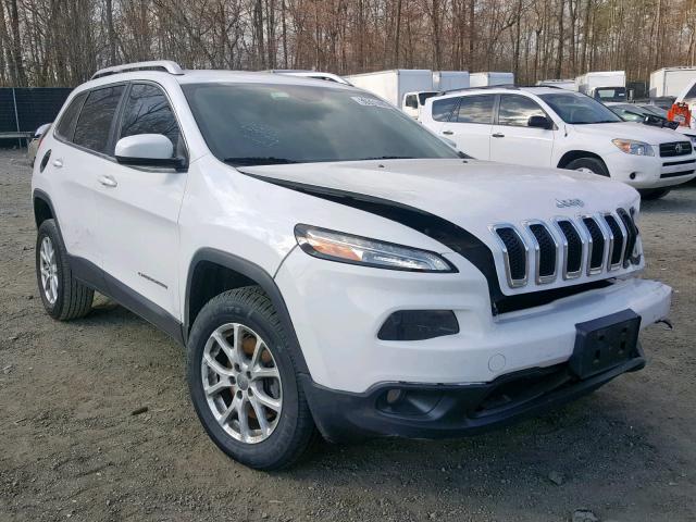 1C4PJMCS8FW601596 - 2015 JEEP CHEROKEE L WHITE photo 1