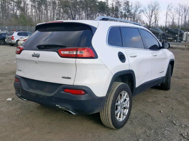 1C4PJMCS8FW601596 - 2015 JEEP CHEROKEE L WHITE photo 4