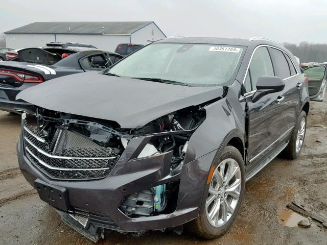 1GYKNDRS2JZ202626 - 2018 CADILLAC XT5 LUXURY CHARCOAL photo 2