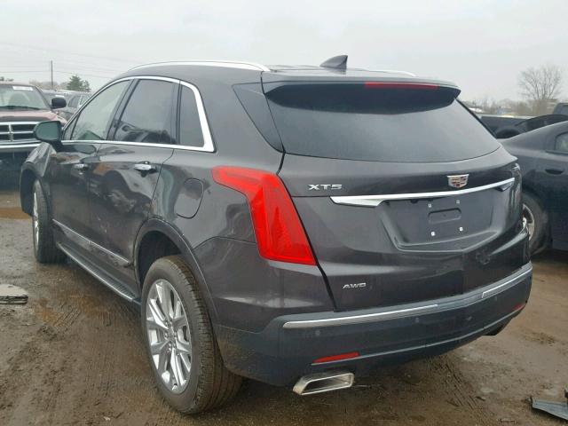 1GYKNDRS2JZ202626 - 2018 CADILLAC XT5 LUXURY CHARCOAL photo 3