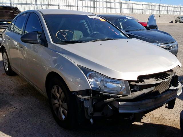 1G1PA5SH0E7163377 - 2014 CHEVROLET CRUZE LS GOLD photo 1