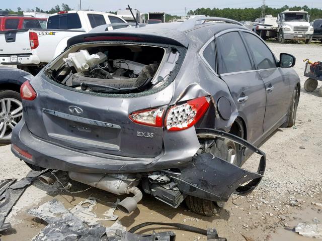 JN1AJ0HP8CM400763 - 2012 INFINITI EX35 BASE GRAY photo 4
