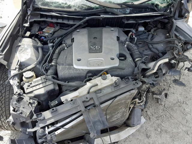 JN1AJ0HP8CM400763 - 2012 INFINITI EX35 BASE GRAY photo 7