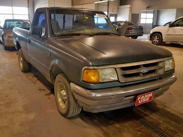 1FTCR10A6SUA22663 - 1995 FORD RANGER GREEN photo 1