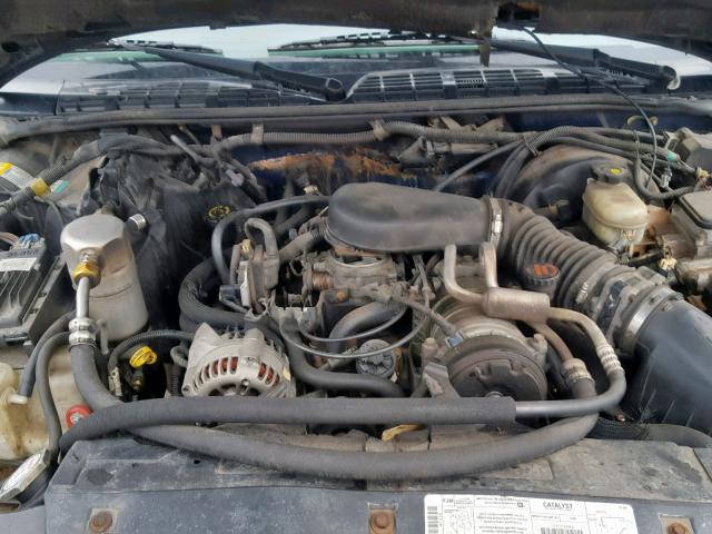 1GKDT13W8W2575270 - 1998 GMC JIMMY BLUE photo 7