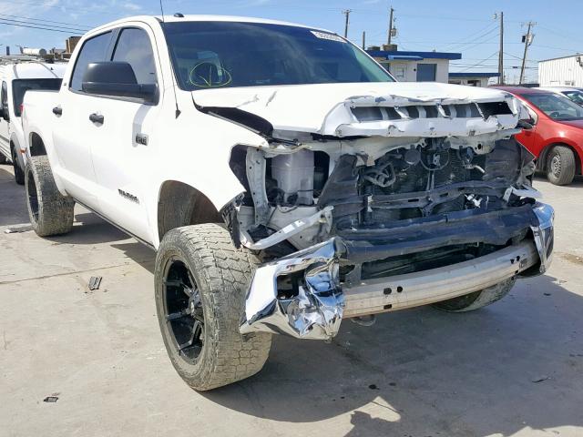 5TFDW5F14HX597489 - 2017 TOYOTA TUNDRA CRE WHITE photo 1