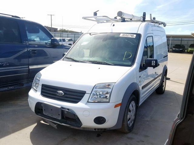 NM0LS7BN3DT139632 - 2013 FORD TRANSIT CO WHITE photo 2