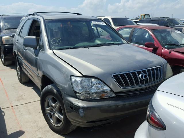 JTJHF10U420267667 - 2002 LEXUS RX 300 SILVER photo 1