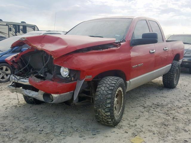 1D7HA18D43S339503 - 2003 DODGE RAM 1500 S RED photo 2