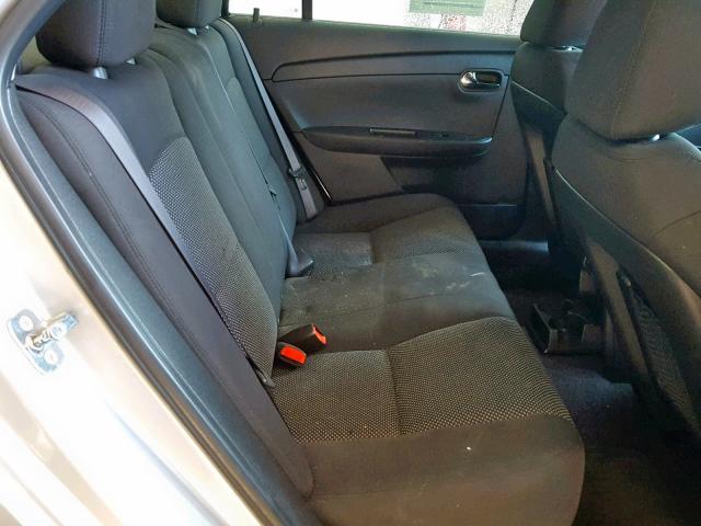 1G1ZC5E0XCF311417 - 2012 CHEVROLET MALIBU 1LT 银色 照片 6