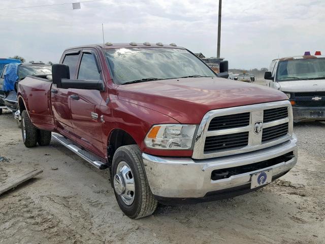 3C63DRGL1CG289953 - 2012 DODGE RAM 3500 S RED photo 1