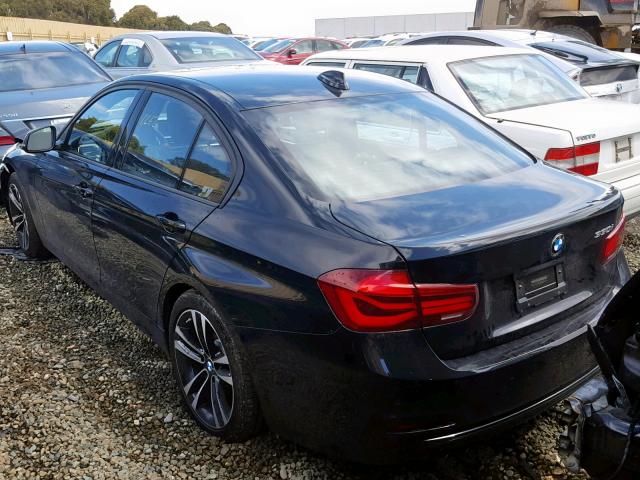 WBA8B9G52JNU96293 - 2018 BMW 330 I BLACK photo 3