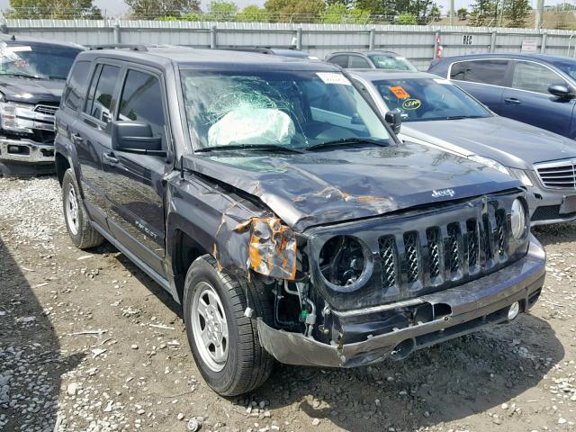 1C4NJPBA7GD812044 - 2016 JEEP PATRIOT SP GRAY photo 1