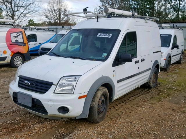 NM0LS7BN8DT136290 - 2013 FORD TRANSIT CO WHITE photo 2