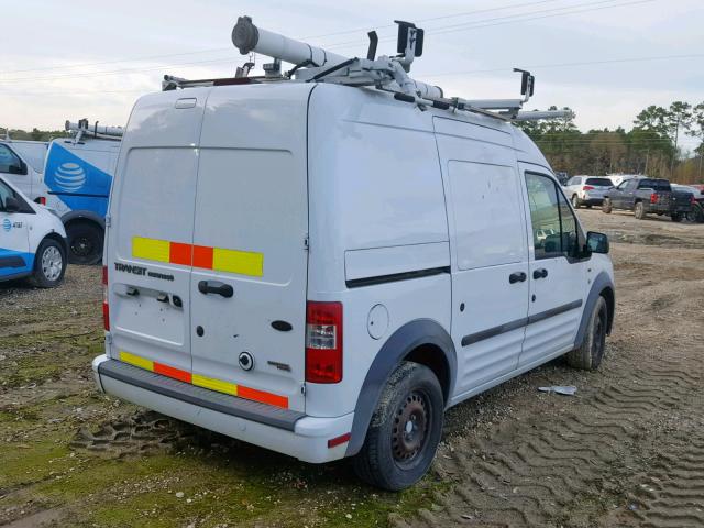 NM0LS7BN8DT136290 - 2013 FORD TRANSIT CO WHITE photo 4