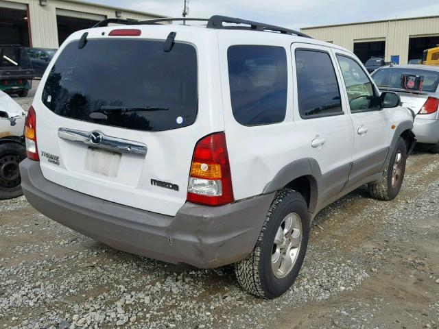 4F2YU07121KM53726 - 2001 MAZDA TRIBUTE DX 白色 照片 4