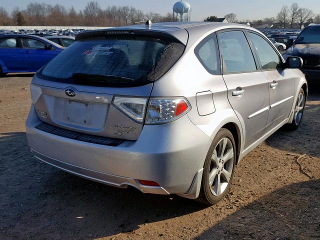 JF1GH6D64BH812694 - 2011 SUBARU IMPREZA OU SILVER photo 4