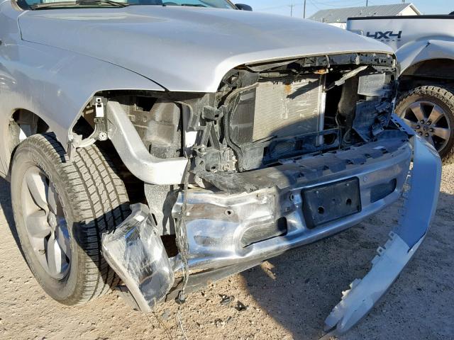 1C6RR7LT4KS526982 - 2019 RAM 1500 CLASS SILVER photo 9