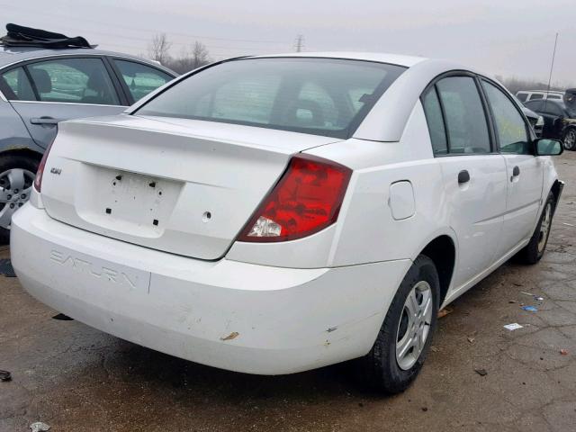 1G8AG52FX3Z150867 - 2003 SATURN ION LEVEL WHITE photo 4