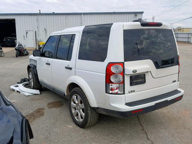 SALAK2D4XDA697032 - 2013 LAND ROVER LR4 HSE LU WHITE photo 3