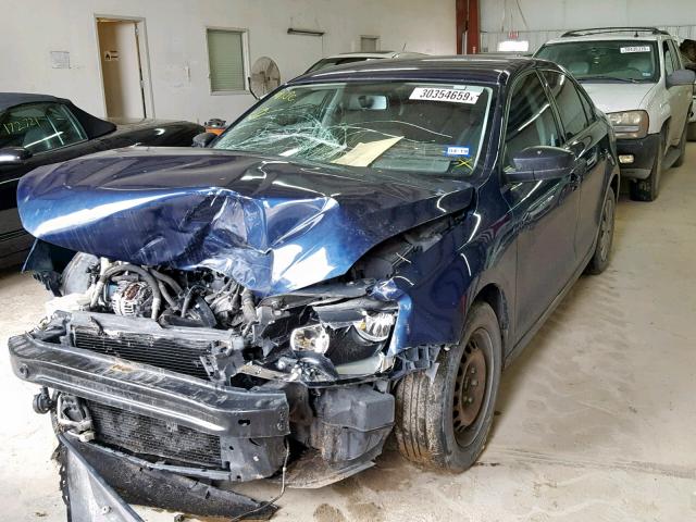 3VW2K7AJ2DM288977 - 2013 VOLKSWAGEN JETTA BASE BLUE photo 2