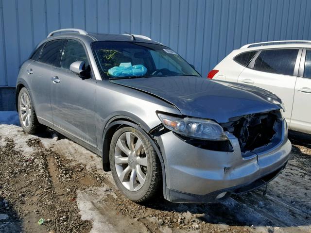 JNRBS08W55X400971 - 2005 INFINITI FX45 GRAY photo 1