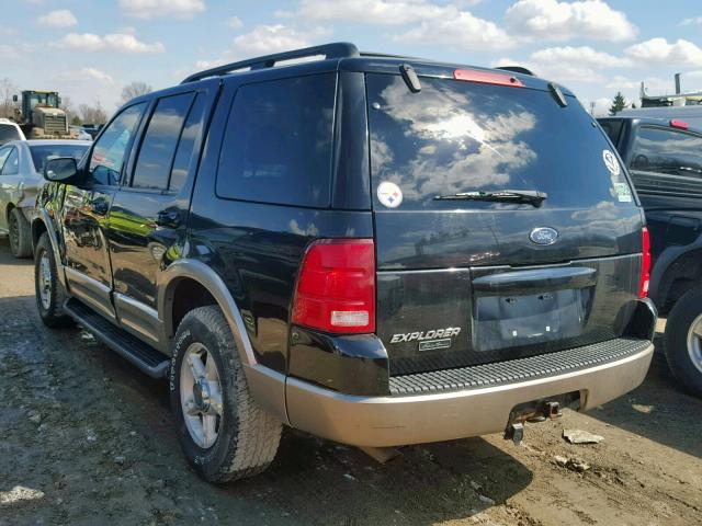 1FMDU74E72ZB19419 - 2002 FORD EXPLORER E BLACK photo 3