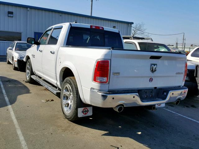 1C6RR7NT3HS774632 - 2017 RAM 1500 LARAM WHITE photo 3