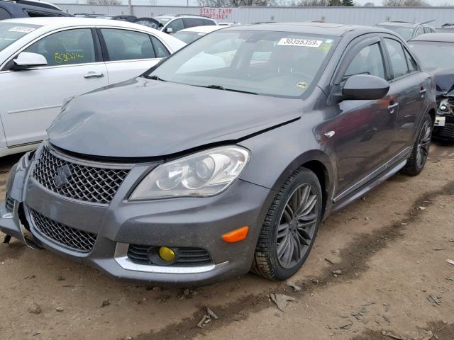 JS2RF9A82D6100088 - 2013 SUZUKI KIZASHI SP GRAY photo 2