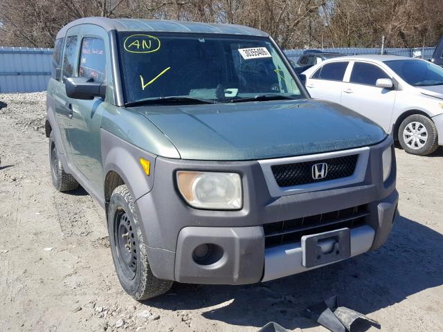 5J6YH18543L800296 - 2003 HONDA ELEMENT EX GREEN photo 1