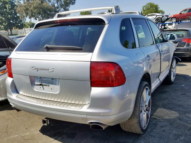 WP1AB29PX5LA60995 - 2005 PORSCHE CAYENNE S SILVER photo 4