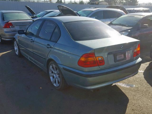 WBAET37483NJ41359 - 2003 BMW 325 I TURQUOISE photo 3