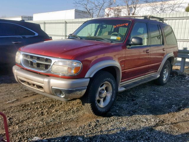 1FMDU84PXYZB79906 - 2000 FORD EXPLORER E RED photo 2