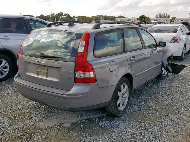 YV1MW382462231370 - 2006 VOLVO V50 2.4I GRAY photo 4