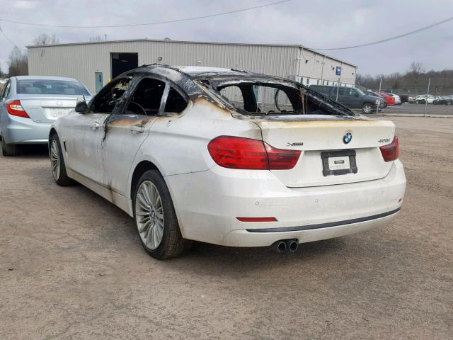 WBA4C9C58GG138873 - 2016 BMW 428 XI WHITE photo 3