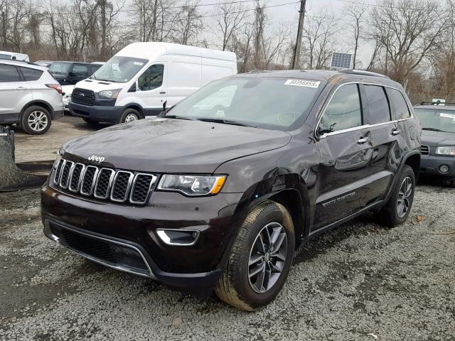 1C4RJFBG8HC735112 - 2017 JEEP GRAND CHER BROWN photo 2