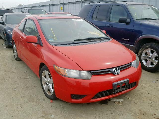 2HGFG12998H513084 - 2008 HONDA CIVIC EXL RED photo 1